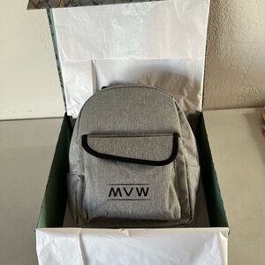 Stylish Gray Backpack for Men. A2